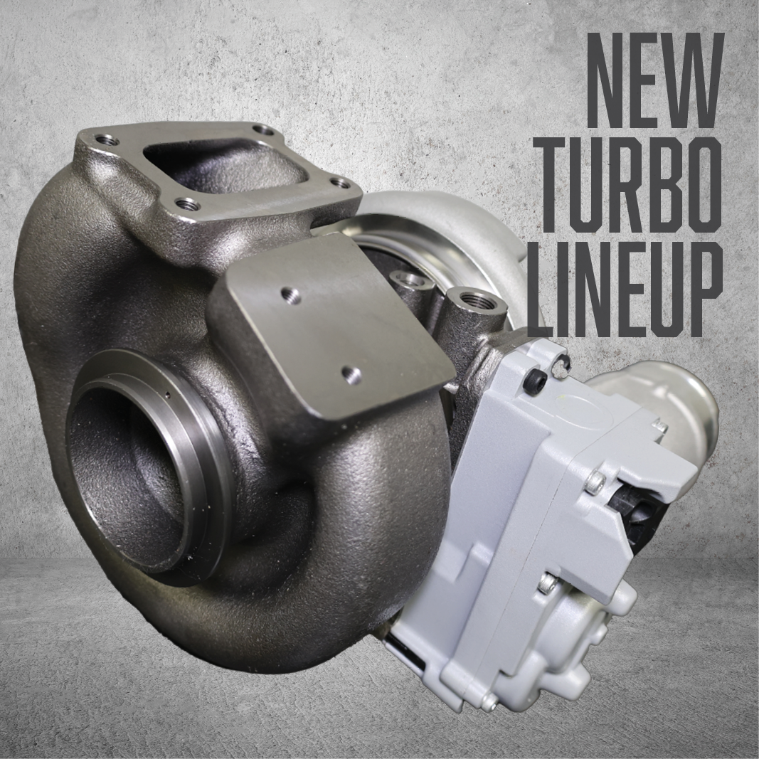 New Turbocharger Lineup